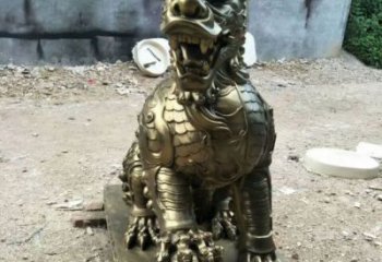 定安校園麒麟雕塑，拉絲海洋雕塑，卡通主題