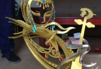 新樂(lè)公園臉譜雕塑