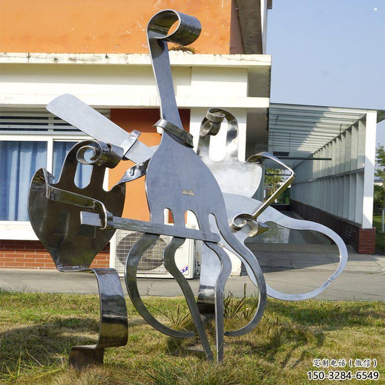 鄭州音樂符號雕塑預(yù)定，露天雕塑，公園廣場符號雕塑制作