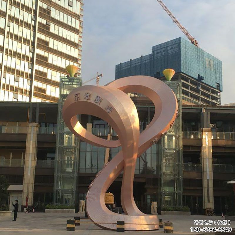 周口室外光電雕塑展品，公園小品，城市不銹鋼光電雕塑供需