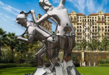 綏化公園工人雕塑