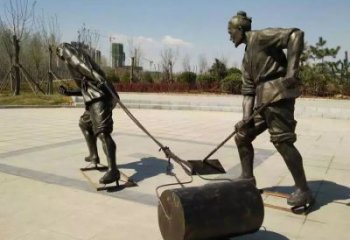 常德民俗農(nóng)夫雕塑