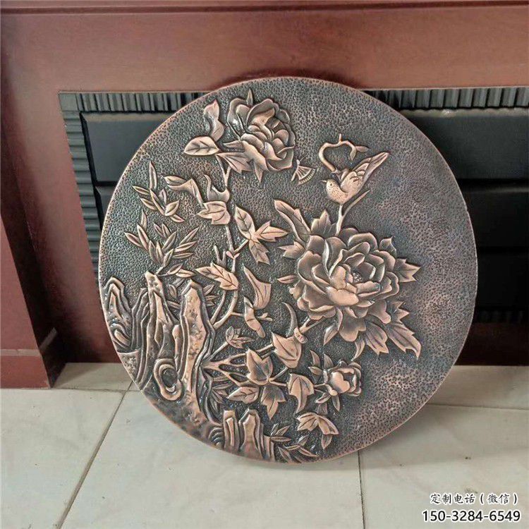 彭陽(yáng)鍛銅浮雕廠家，露天雕塑，鑄銅福字浮雕訂做