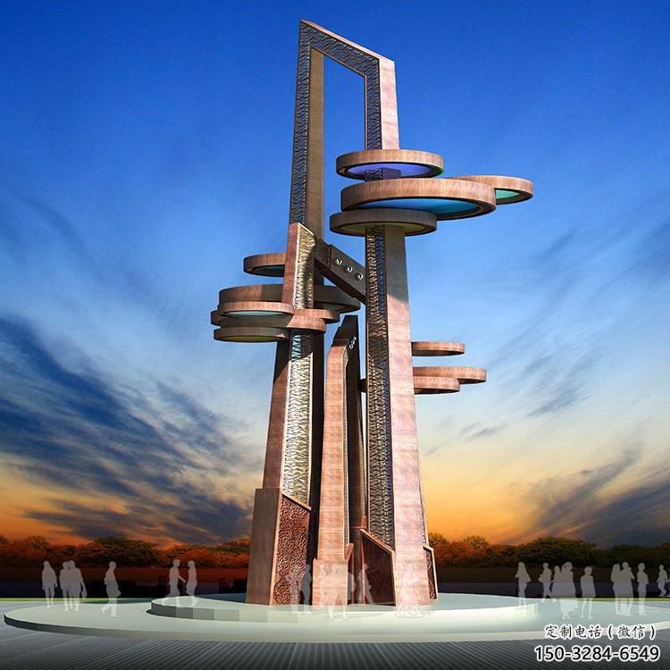 城中精神堡壘雕塑