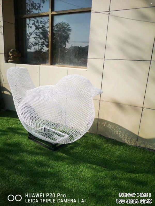 德州鏤空鳥雕塑供需，透雕系列，鐵藝小鳥雕塑制造商