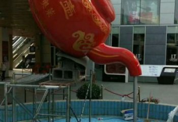 新建鐵藝水景天壺雕塑，噴泉雕塑，抽象天壺雕塑制作