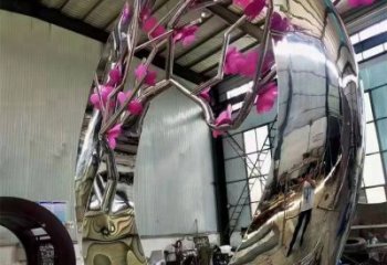 城西梅花雕塑工廠優(yōu)選，城市裝飾，景觀梅花雕塑供給