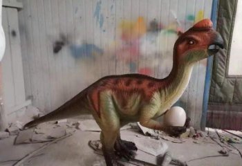 迪慶抽象恐龍雕塑制造，動物雕塑，玻璃鋼恐龍雕塑展品
