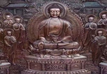 玉溪鍛銅浮雕常用，寺廟景觀，黃銅佛像浮雕生產(chǎn)商